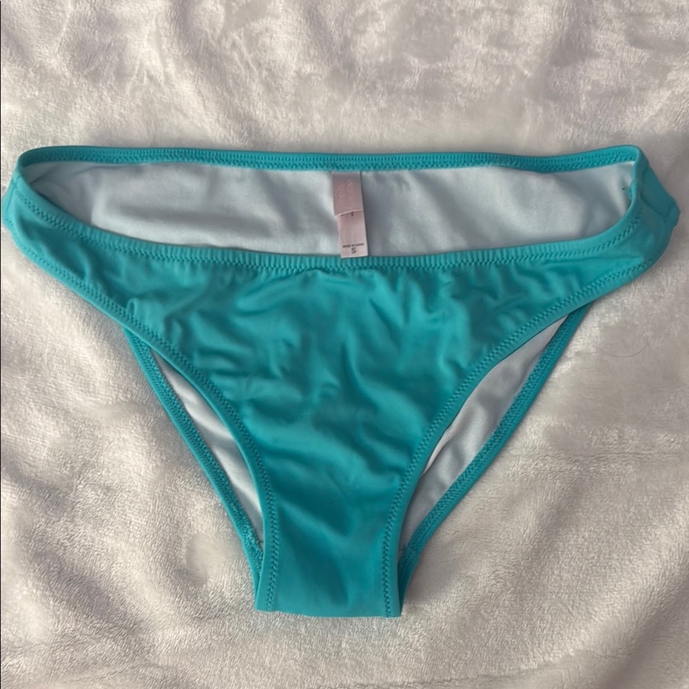 Victoria’s Secret Women's Teal Bikini Bottom